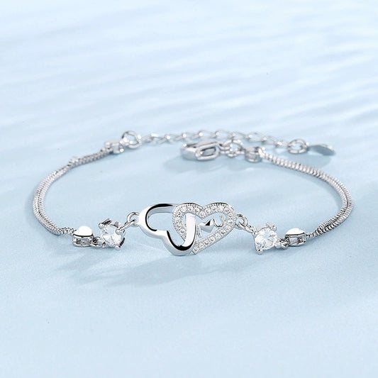 Brazalete de corazones