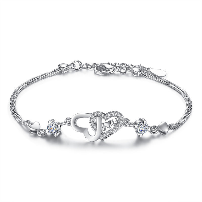 Brazalete de corazones