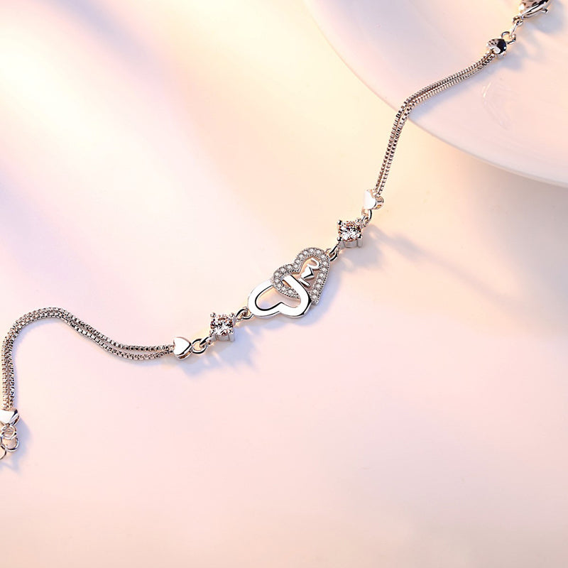 Brazalete de corazones