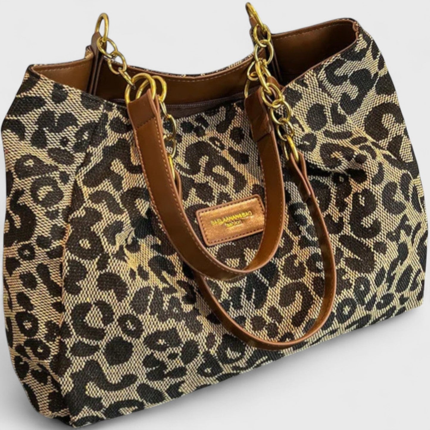 Bolso Valérie Leopard