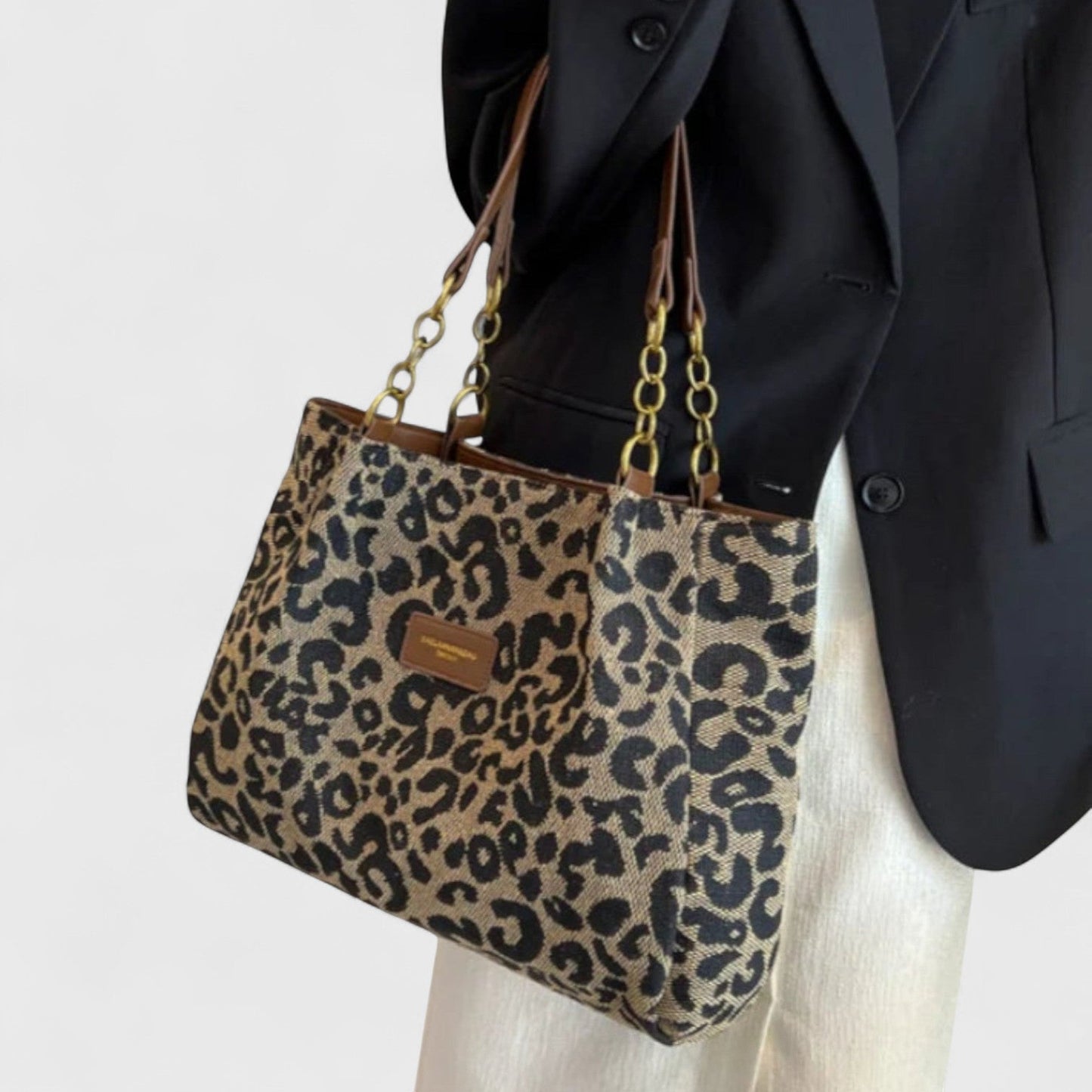 Bolso Valérie Leopard
