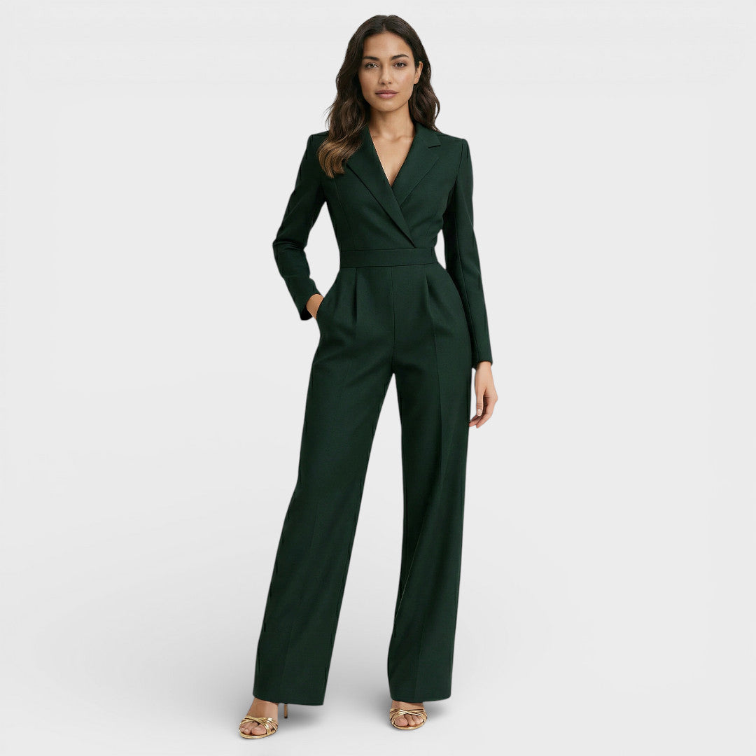 Mono Escote Pico Pierna Ancha