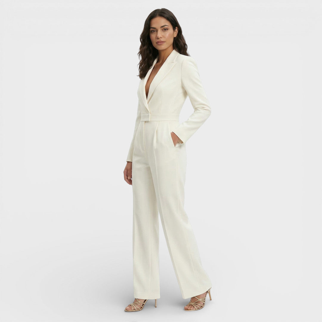 Mono Escote Pico Pierna Ancha