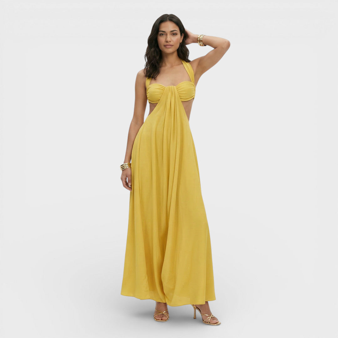 Mono Largo Mujer Espalda Abierta