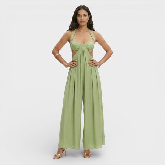 Mono Largo Mujer Espalda Abierta