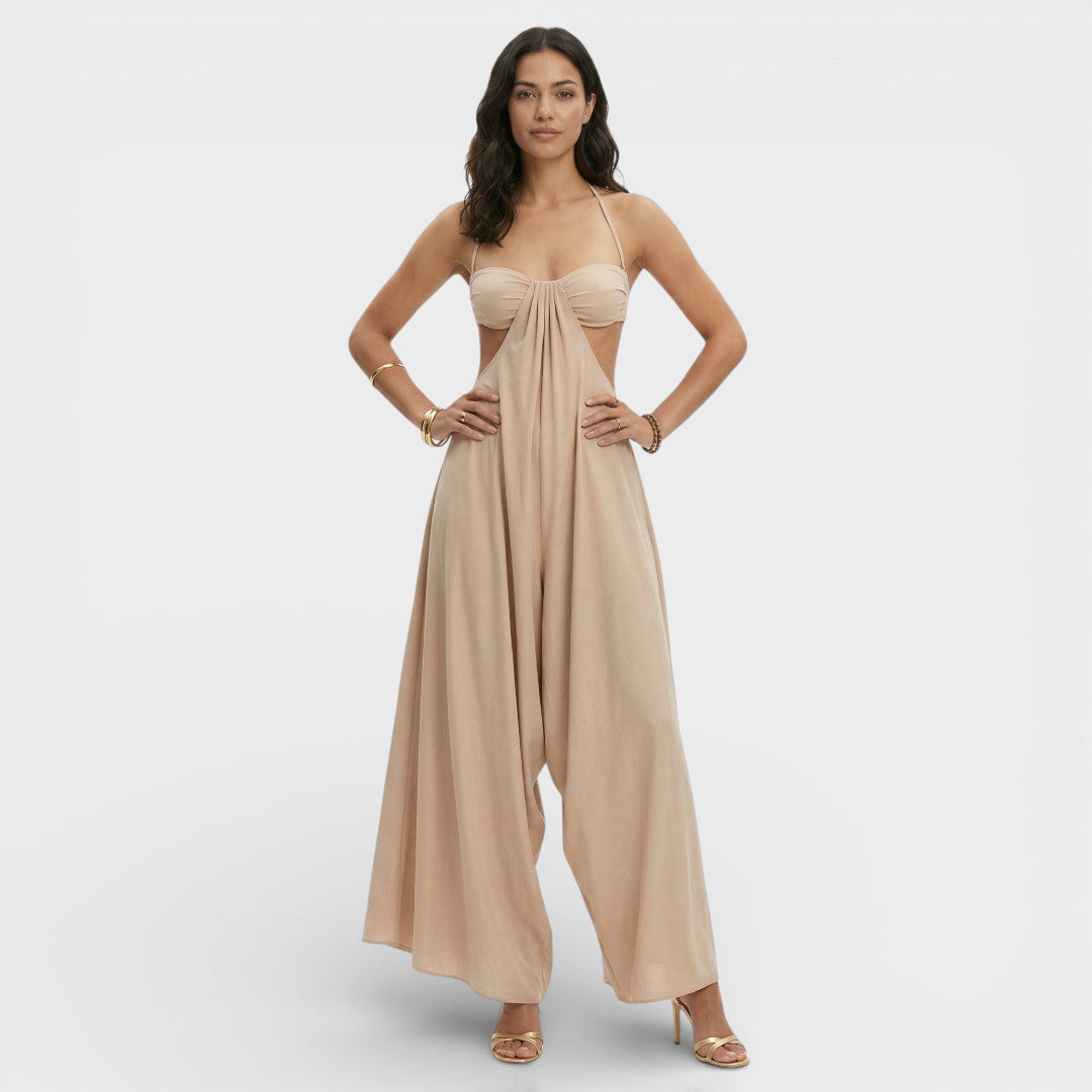 Mono Largo Mujer Espalda Abierta