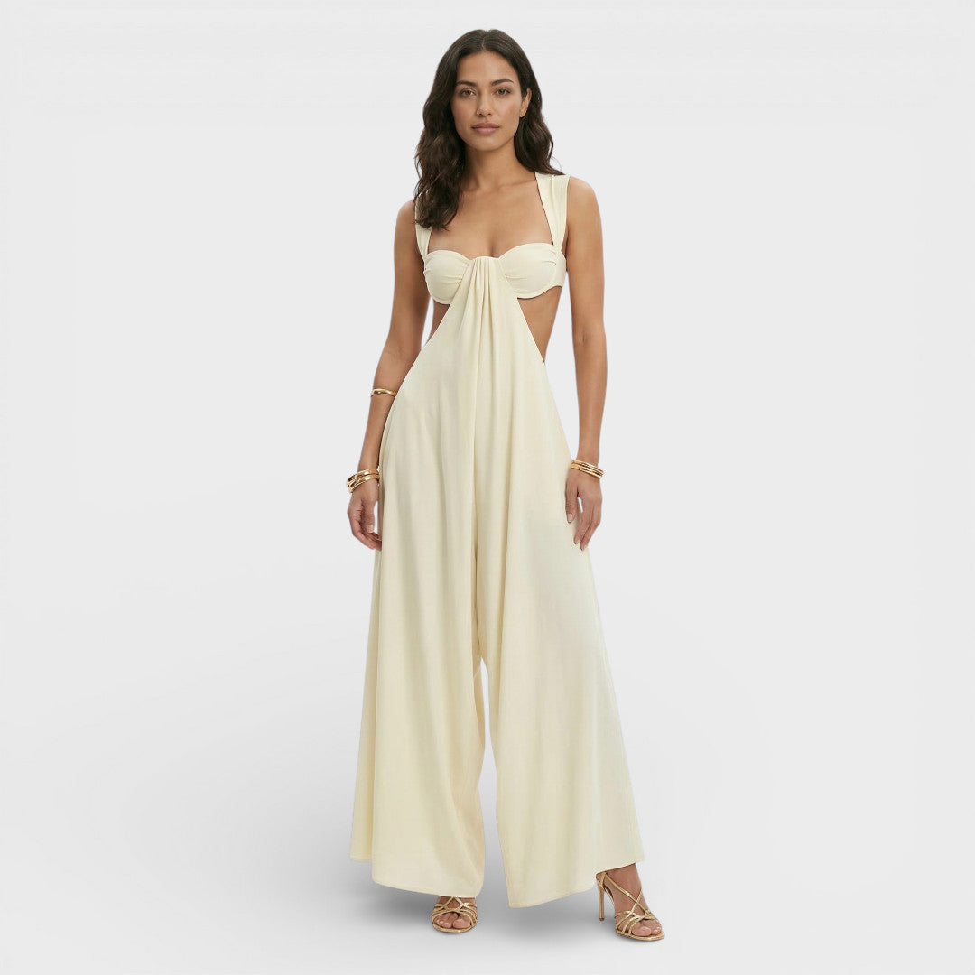 Mono Largo Mujer Espalda Abierta