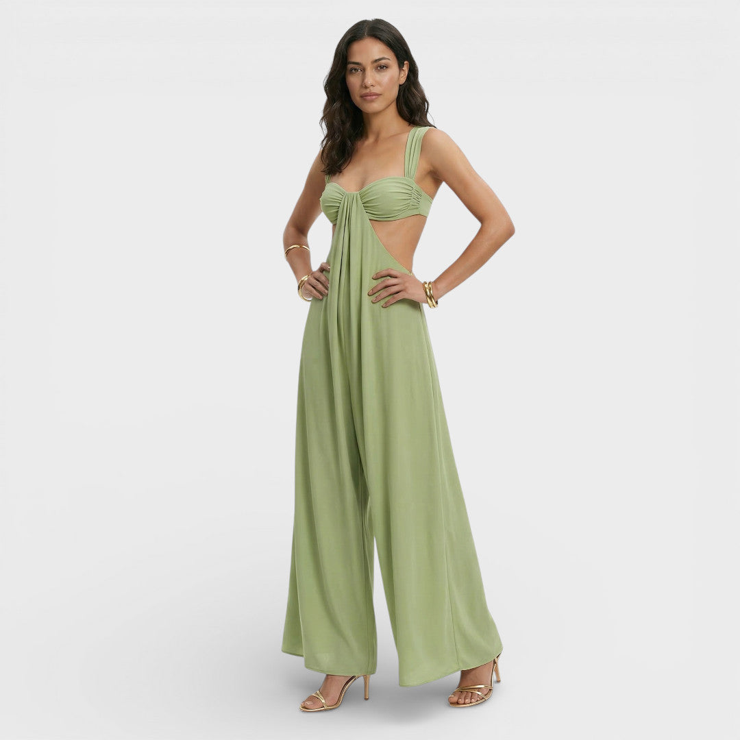 Mono Largo Mujer Espalda Abierta