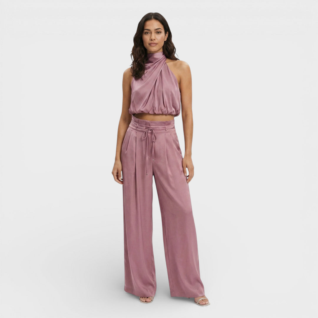 Mono Largo Mujer Pantalón Ancho