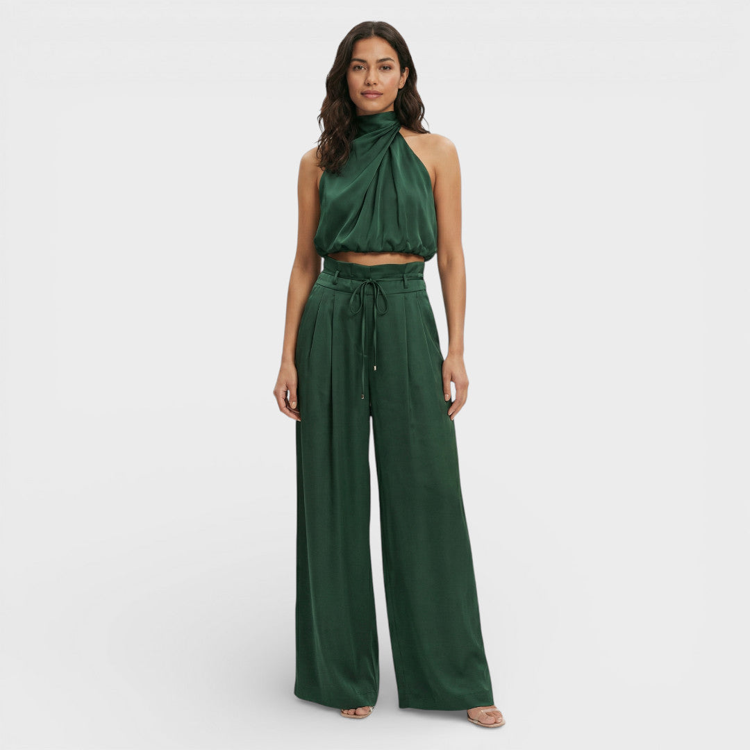 Mono Largo Mujer Pantalón Ancho