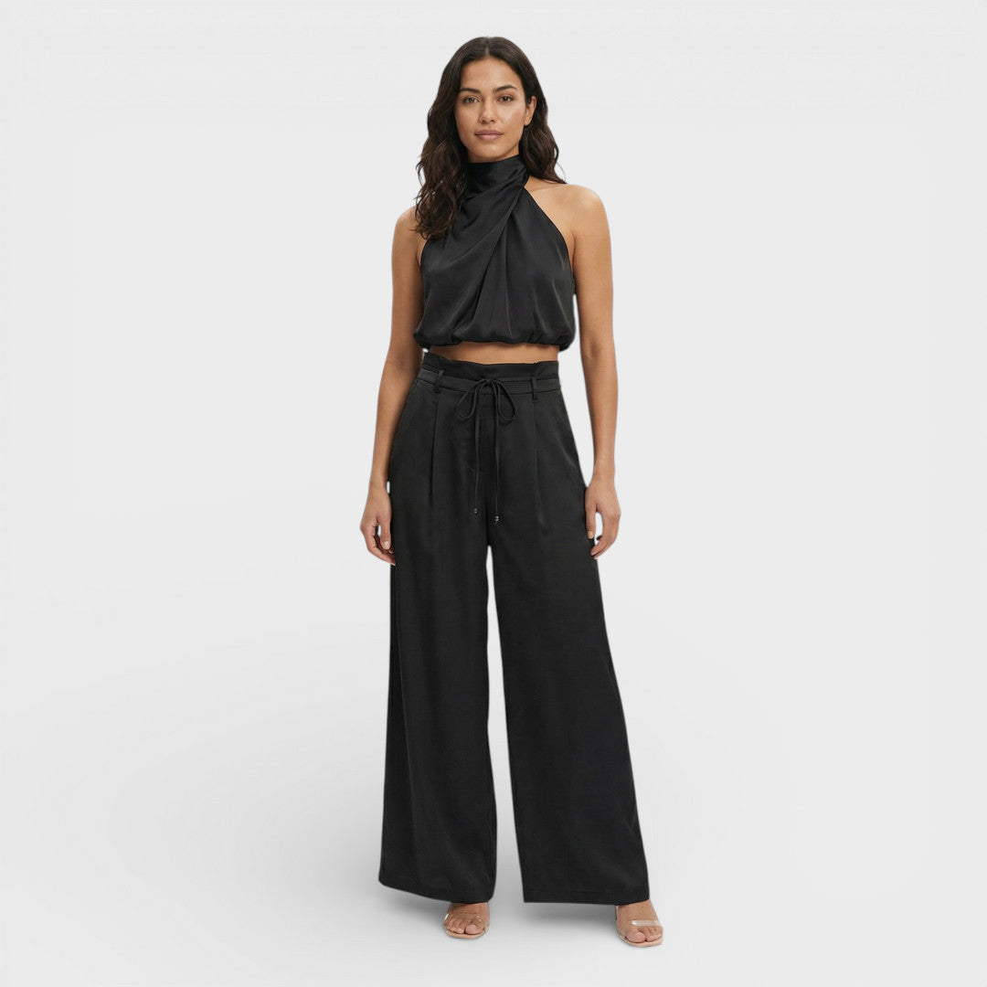 Mono Largo Mujer Pantalón Ancho