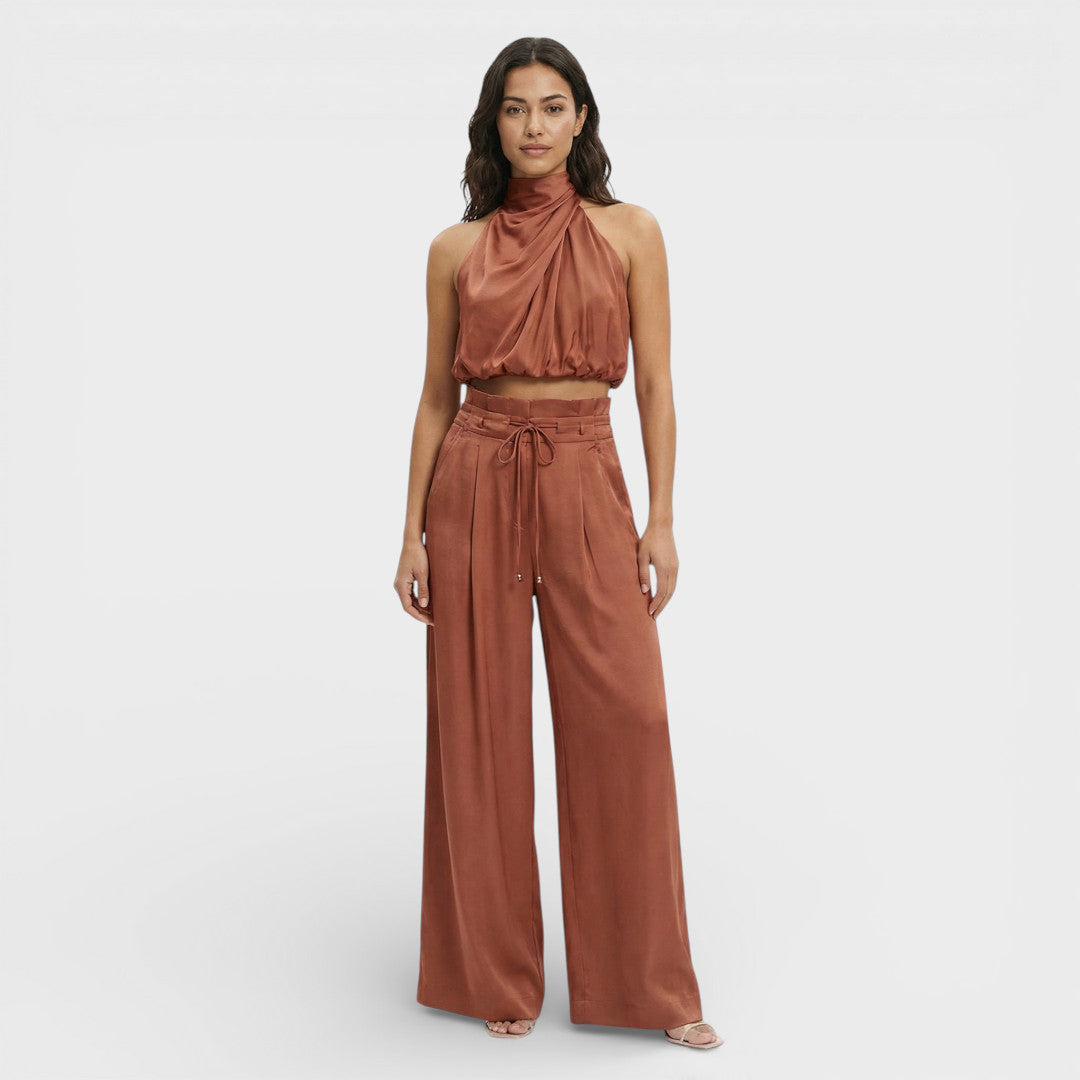 Mono Largo Mujer Pantalón Ancho