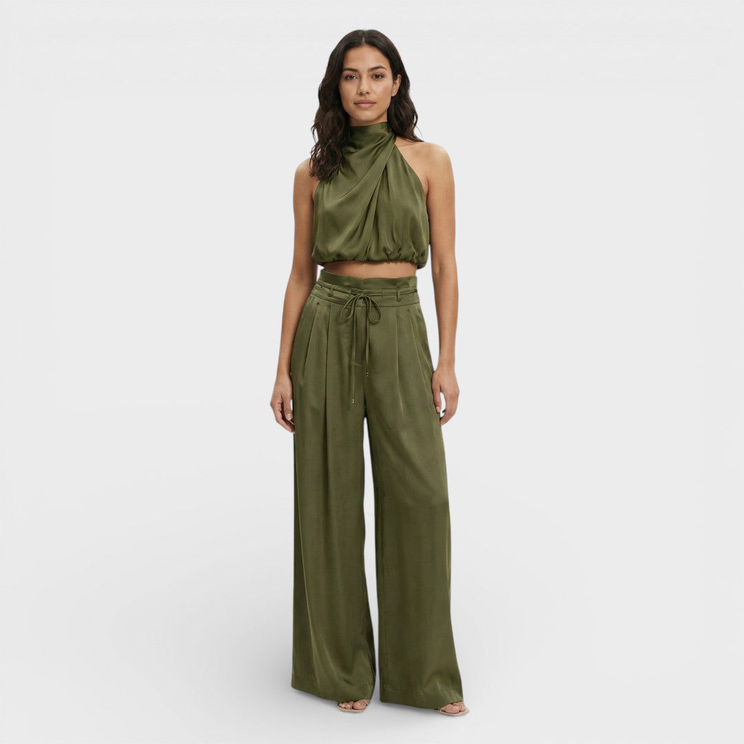 Mono Largo Mujer Pantalón Ancho