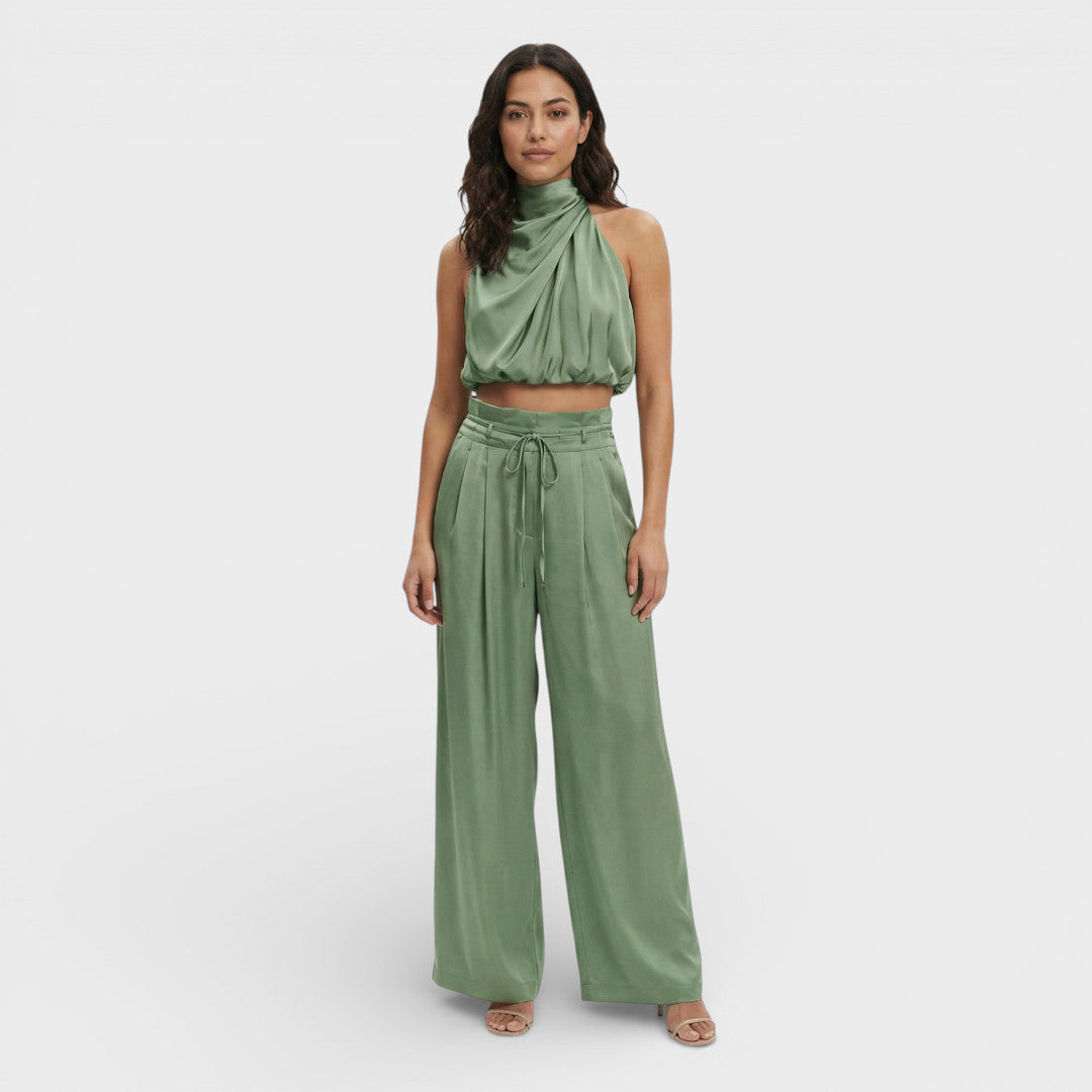 Mono Largo Mujer Pantalón Ancho