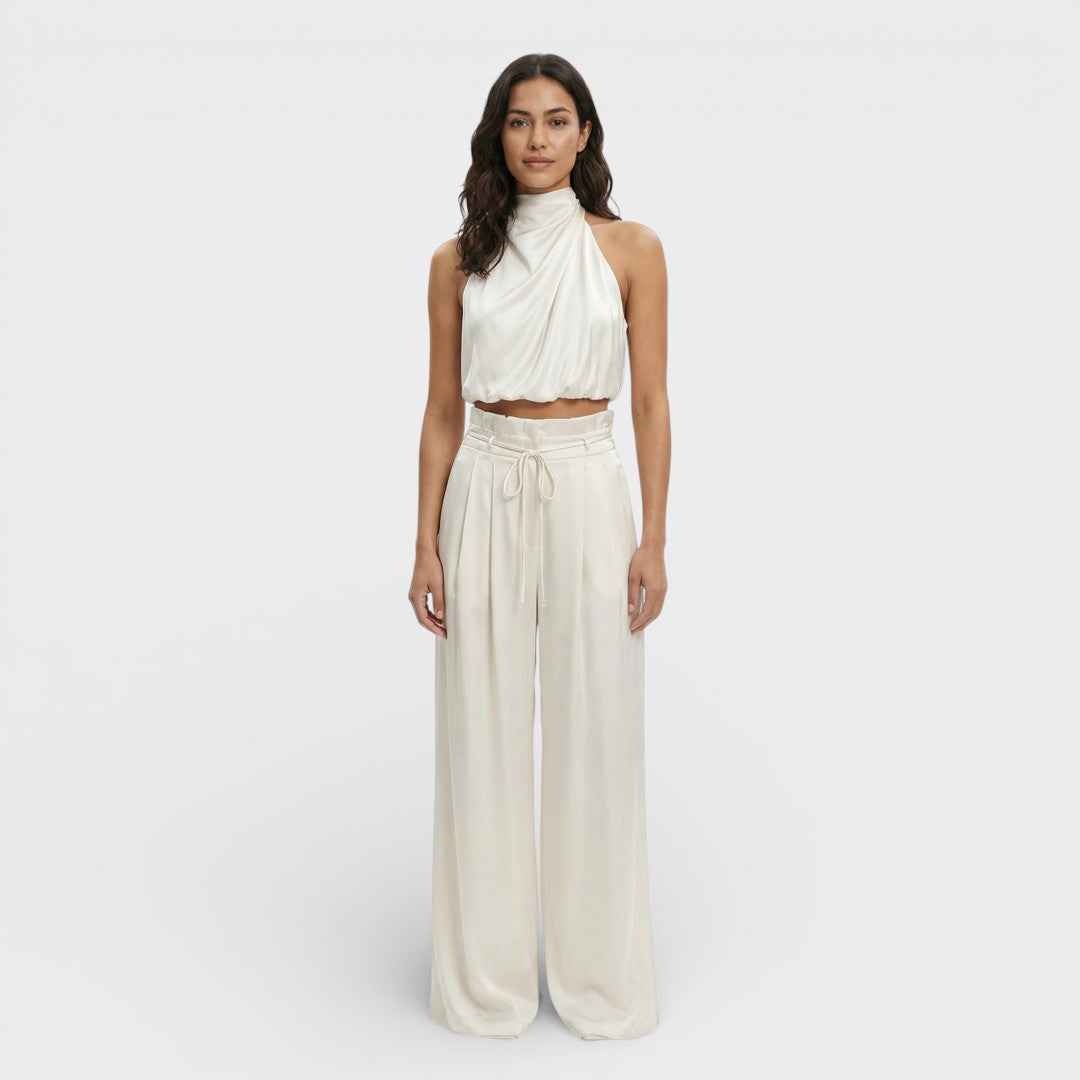 Mono Largo Mujer Pantalón Ancho