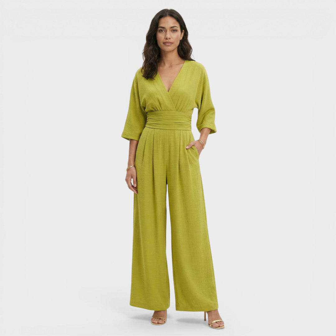 Mono Mujer Cintura Alta Pierna Ancha