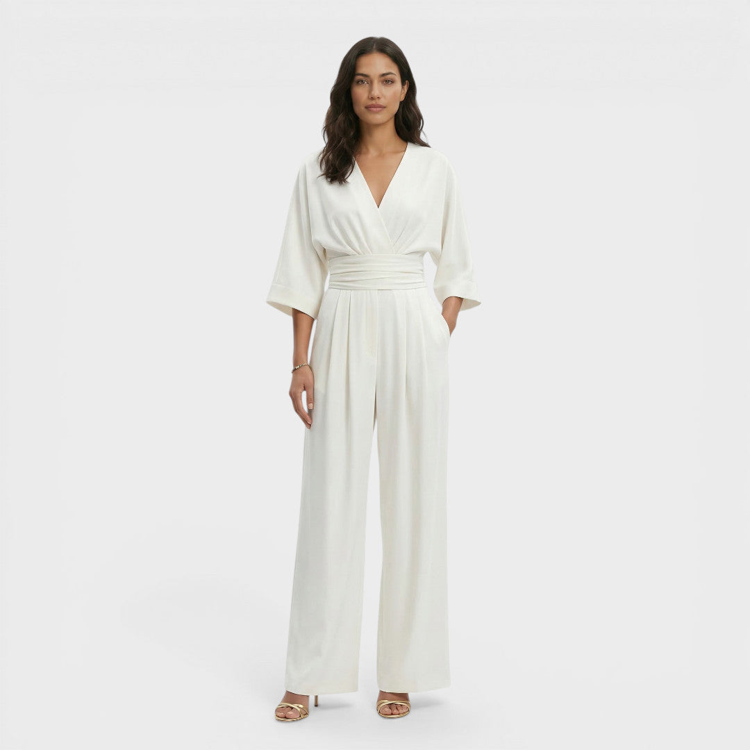 Mono Mujer Cintura Alta Pierna Ancha