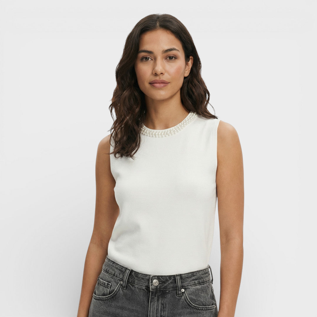 Top Punto Sin Mangas Mujer