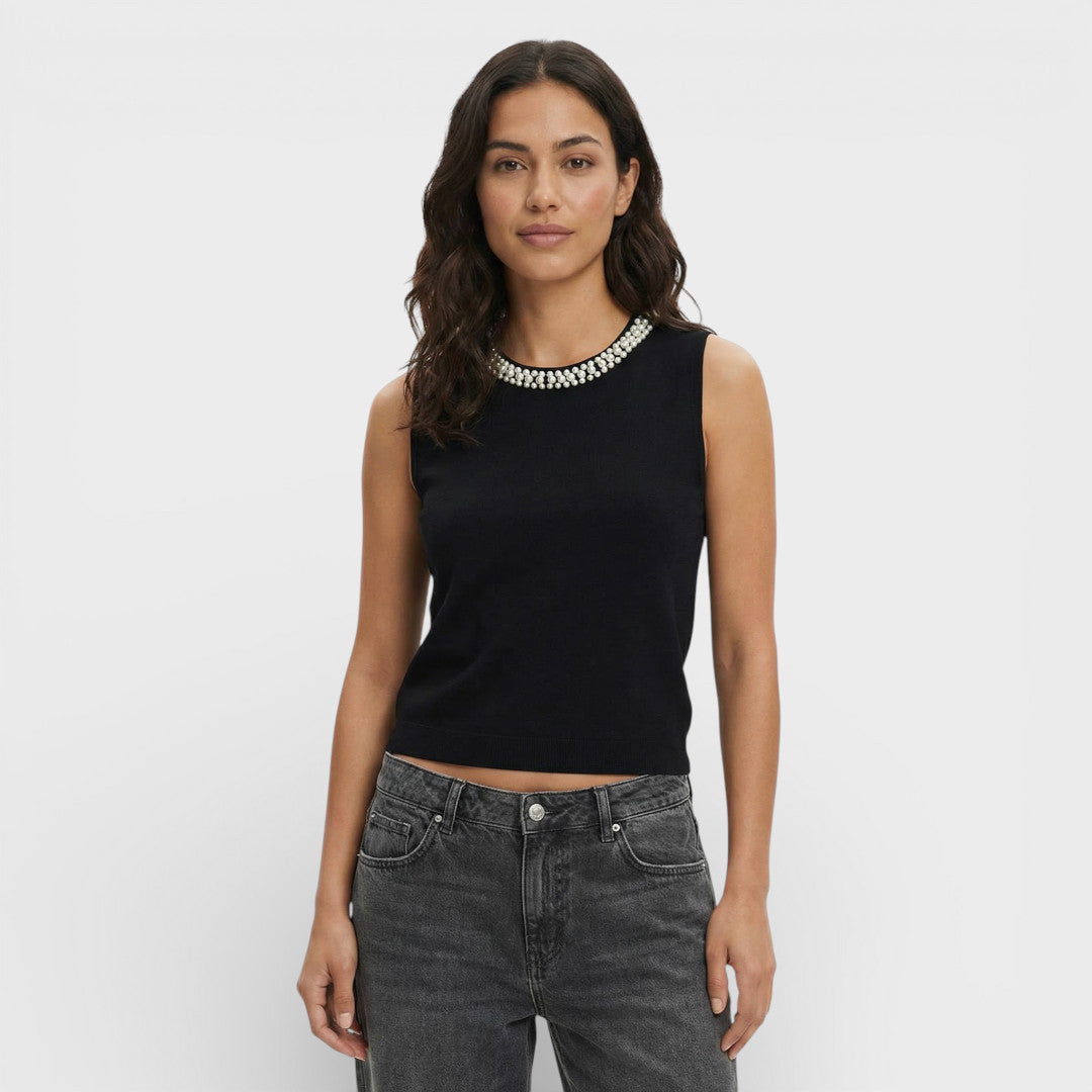 Top Punto Sin Mangas Mujer