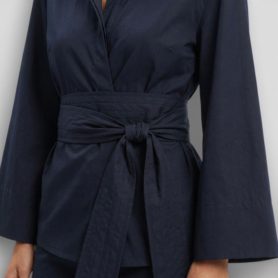 Camisa Corta Polo Mujer Elegante