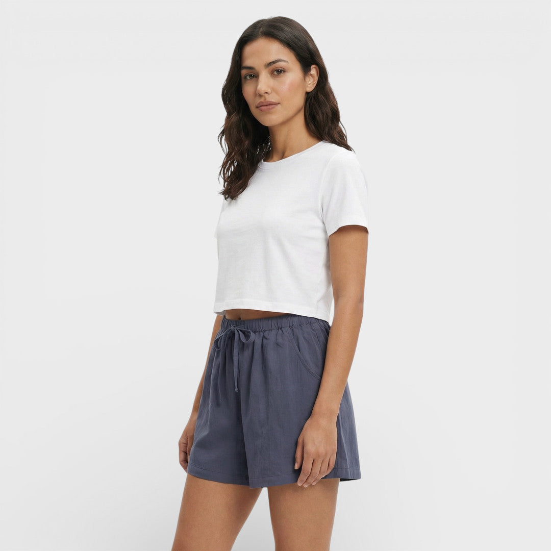 Pantalones Cortos Deportivos Cintura Alta