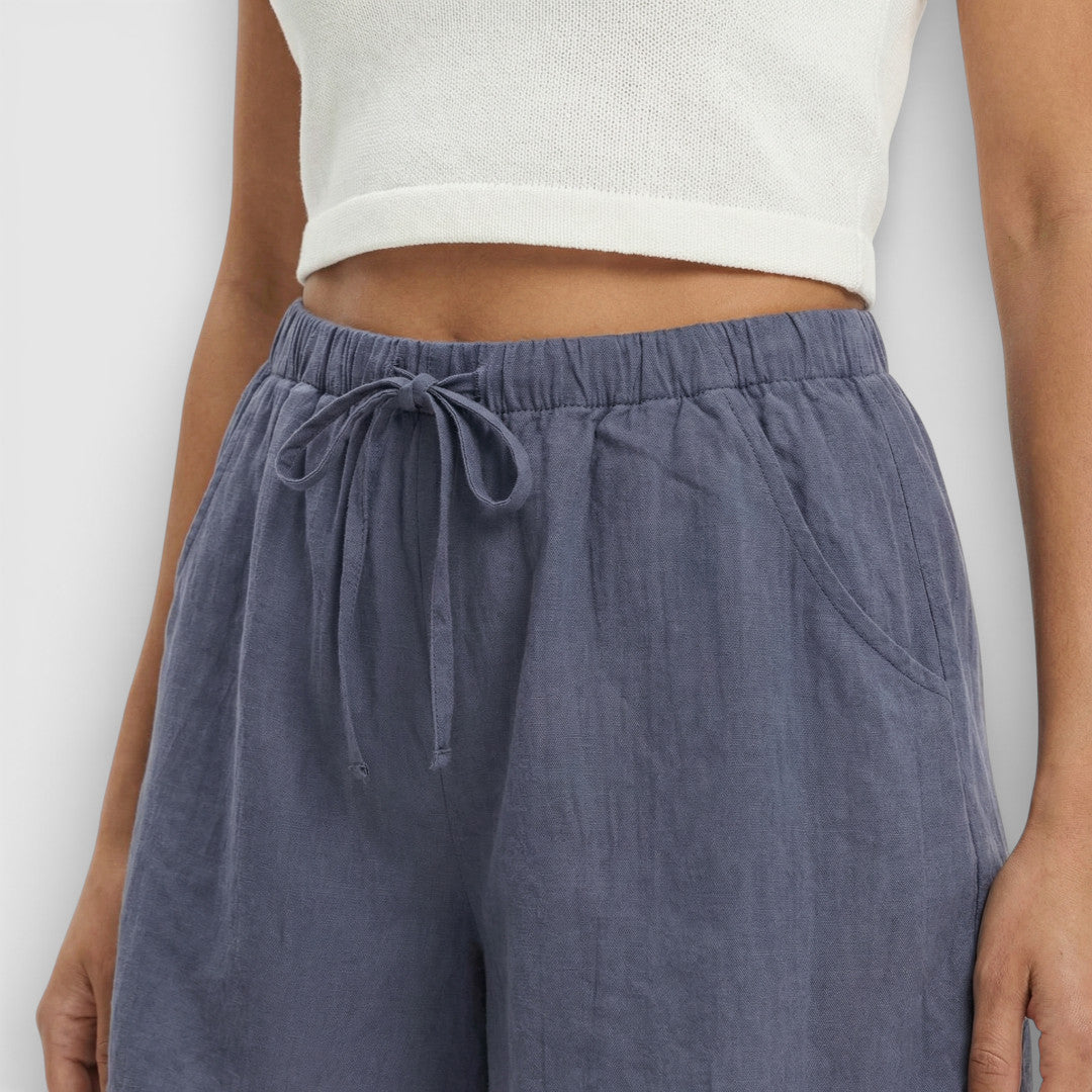 Pantalones Cortos Deportivos Cintura Alta