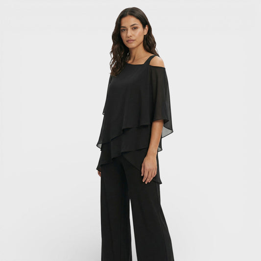 Conjunto Elegante Blusa Y Pantalón