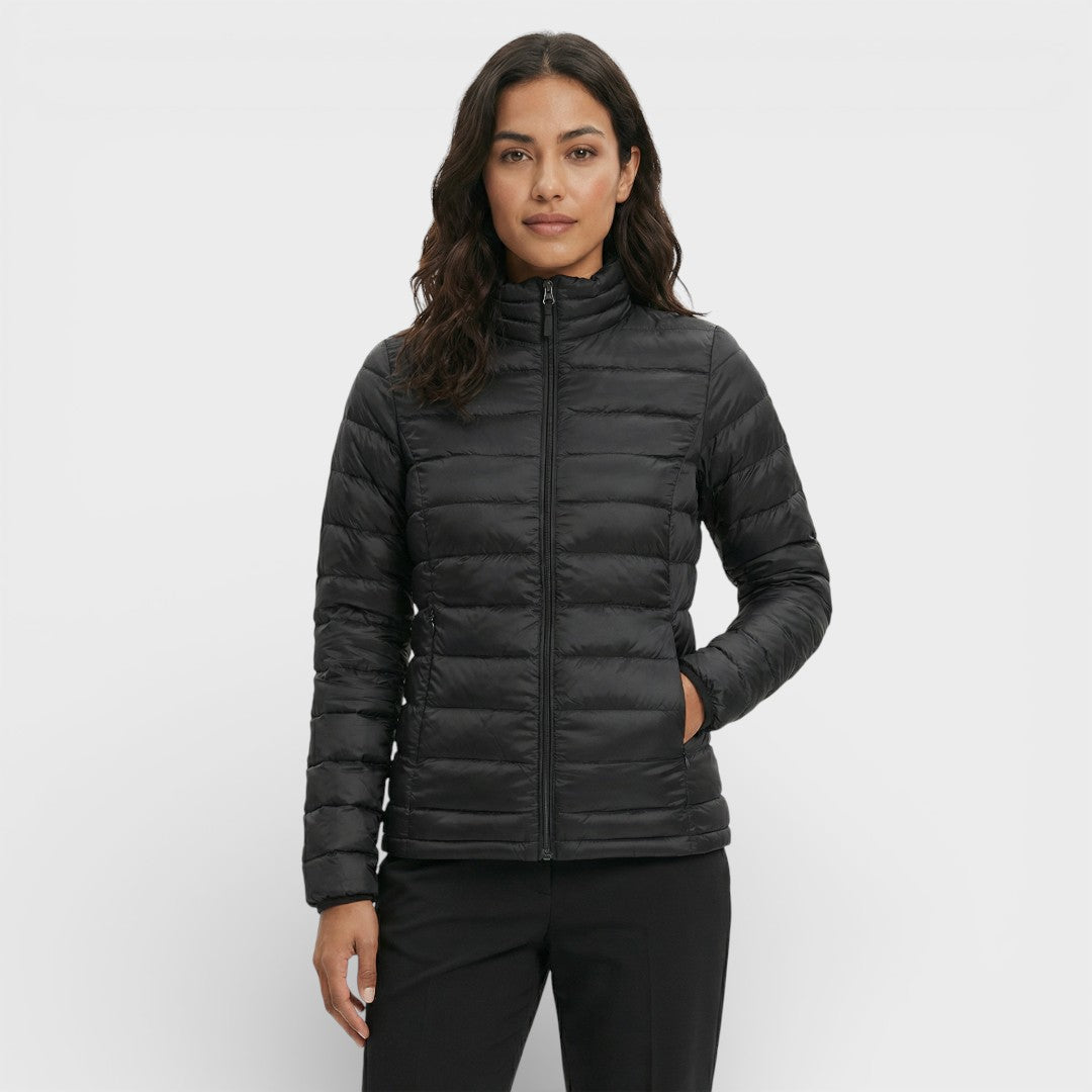 Chaqueta Acolchada de Lana Mujer