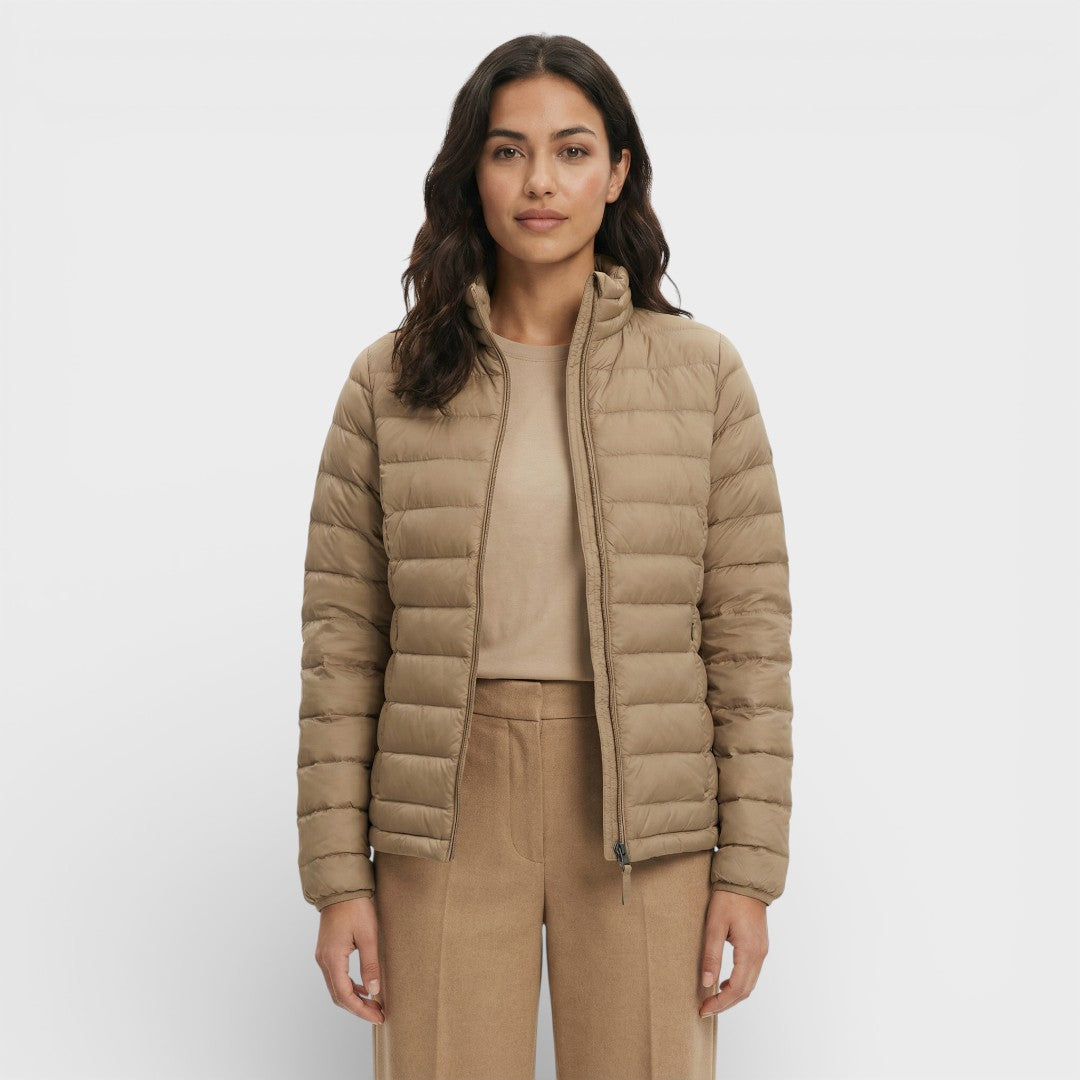 Chaqueta Acolchada de Lana Mujer