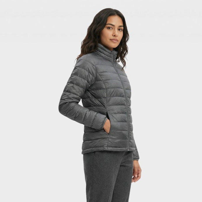 Chaqueta Acolchada de Lana Mujer