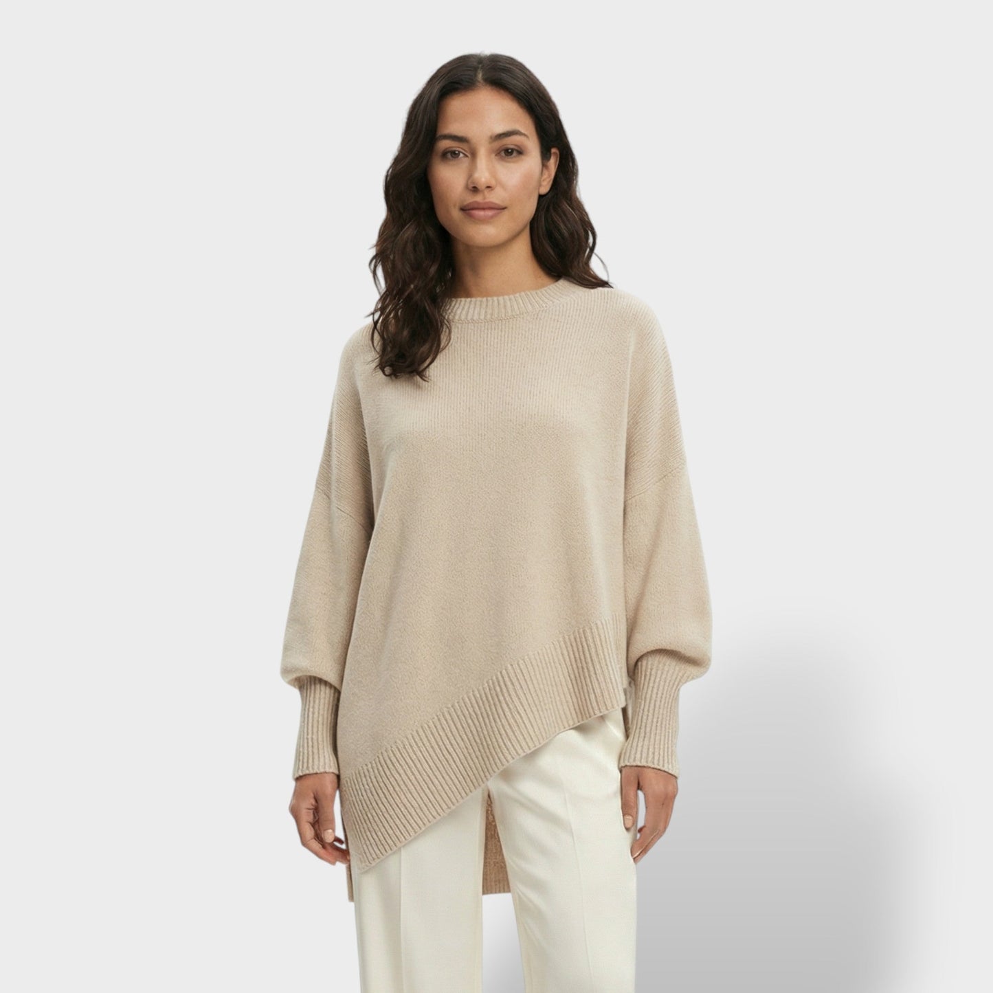 Suéter Oversize Manga Murciélago Mujer