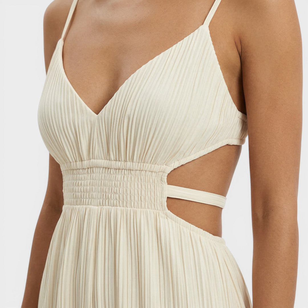 Mono Mujer Espalda Abierta Pierna Ancha