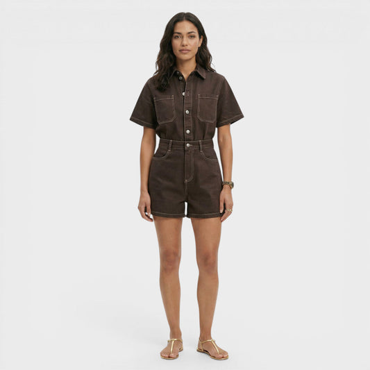 Mono Corto Mujer Cintura Alta